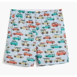 J. Crew Crewcuts • NWT Boys Boxers Blue Kids Car with Surfboard